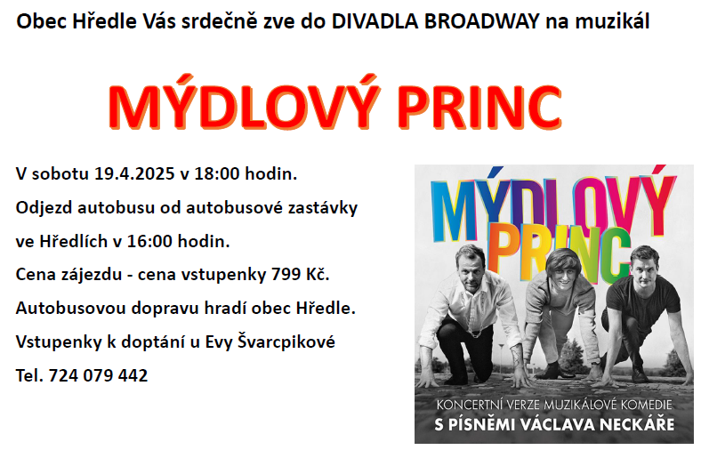 Divadlo Broadway - Mýdlový princ