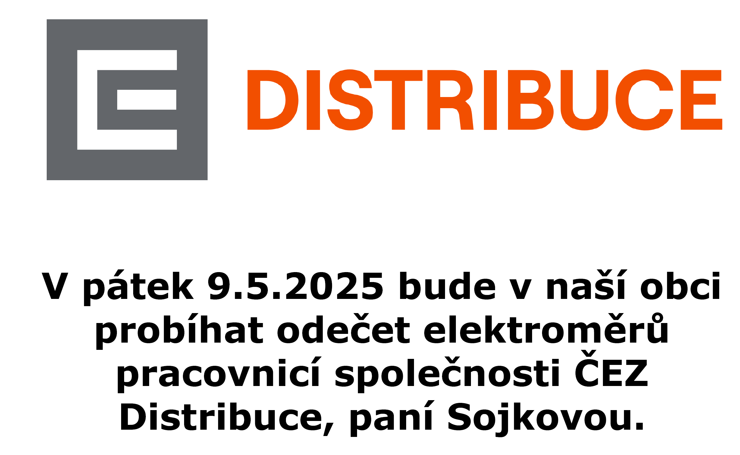 Odečty elektroměrů